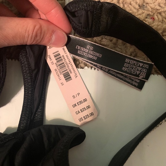 ⚡️ LAST CHANCE ⚡️NWT🖤 VS Rhinestone Shine Thong - Picture 9 of 12